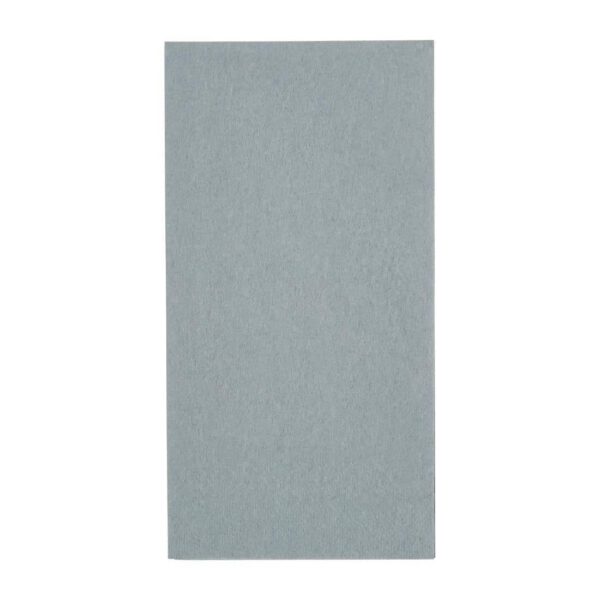 Fiesta Recyclable Dinner Napkin Grey 40x40cm 2ply 1/8 Fold (Pack of 2000)