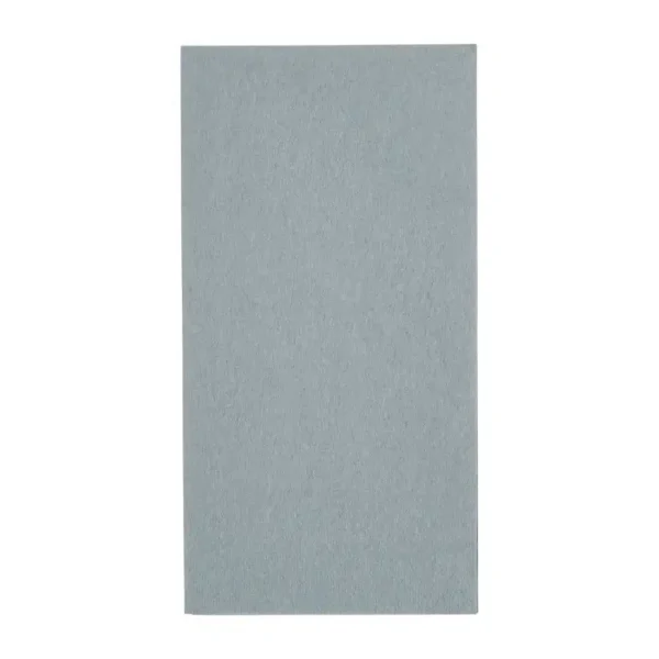 Fiesta Recyclable Dinner Napkin Grey 40x40cm 2ply 1/8 Fold (Pack of 2000) - Image 1
