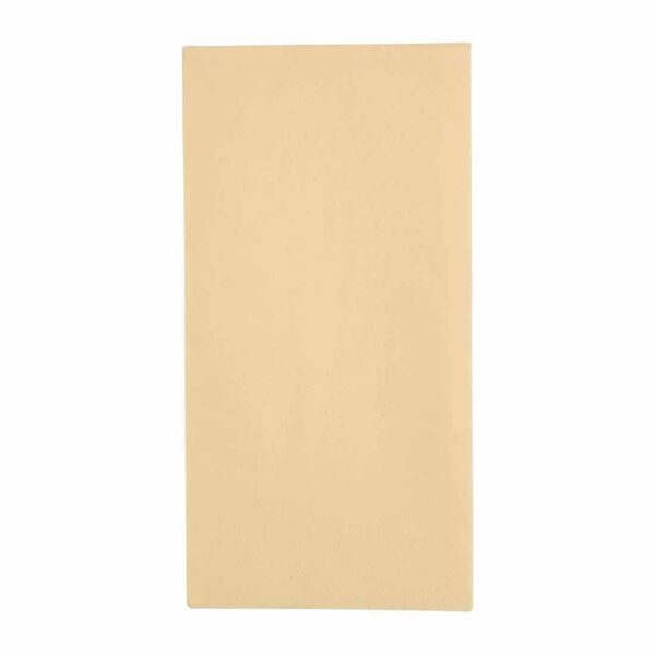 Fiesta Recyclable Dinner Napkin Cream 40x40cm 3ply 1/8 Fold (Pack of 1000)