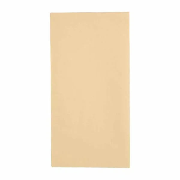Fiesta Recyclable Dinner Napkin Cream 40x40cm 3ply 1/8 Fold (Pack of 1000) - Image 1