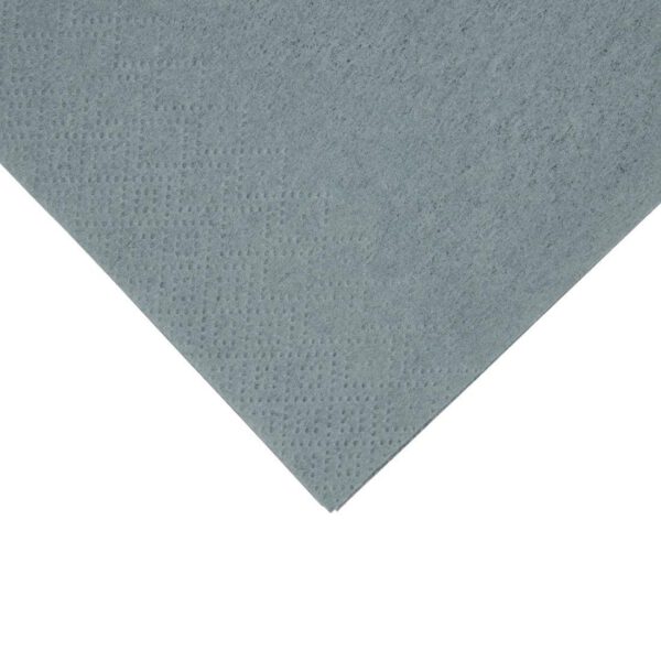 Fiesta Recyclable Dinner Napkin Grey 40x40cm 3ply 1/8 Fold (Pack of 1000) - Image 2