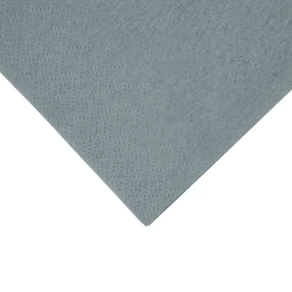 Fiesta Recyclable Dinner Napkin Grey 40x40cm 3ply 1/8 Fold (Pack of 1000) - Image 2