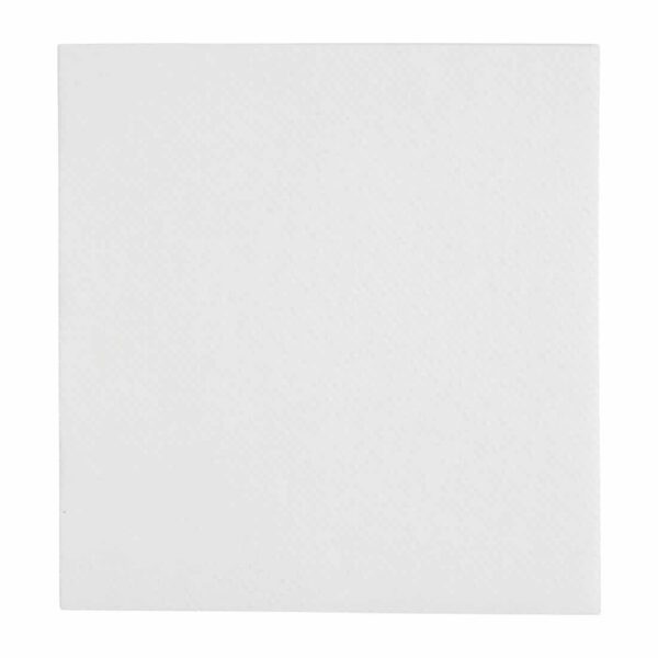 Fiesta Recyclable Premium Tablin Cocktail Napkin White 24x24cm Airlaid 1/4 Fold (Pk 2400) - Image 2