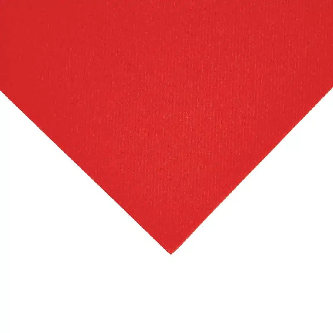 Fiesta Recyclable Premium Tablin Dinner Napkin Red 40x40cm Airlaid 1/4 Fold (Pack of 500) - Image 2