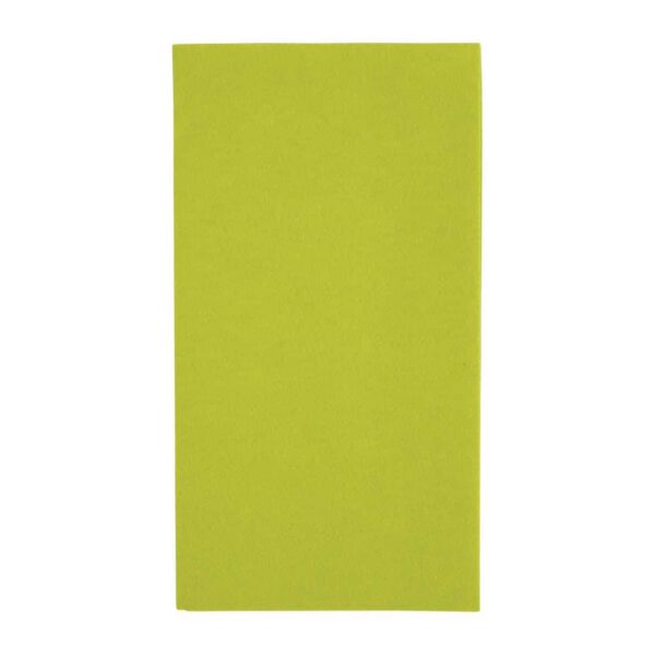 Fiesta Recyclable Premium Tablin Dinner Napkin Kiwi 40x40cm Airlaid 1/8 Fold (Pack of 500)