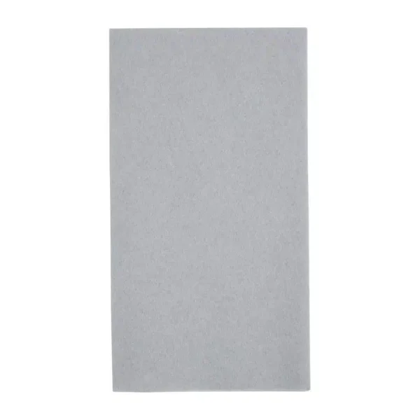Fiesta Recyclable Premium Tablin Dinner Napkin Grey 40x40cm Airlaid 1/8 Fold (Pack of 500) - Image 1