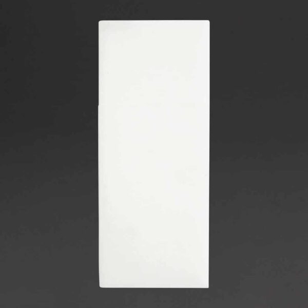 Fiesta Recyclable Premium Tablin Dinner Napkin White 48x40cm Airlaid Pocket Fold (Pk 400)