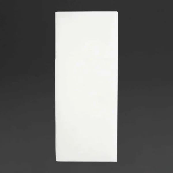 Fiesta Recyclable Premium Tablin Dinner Napkin White 48x40cm Airlaid Pocket Fold (Pk 400) - Image 1