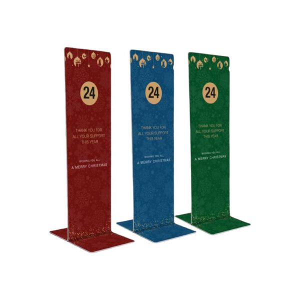 Christmas Tall Table Number
