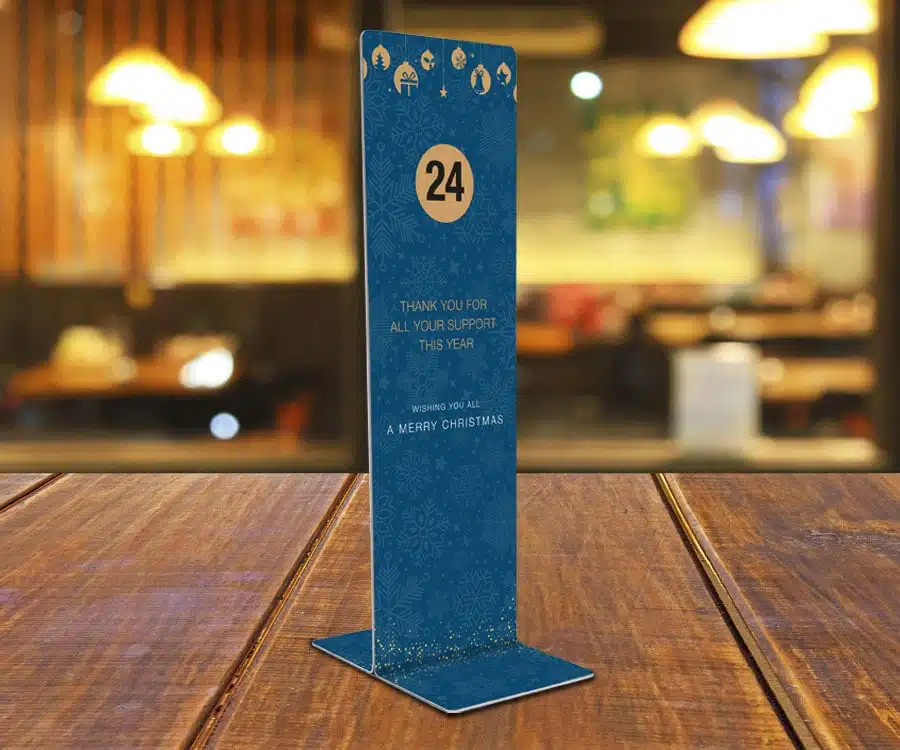 Christmas Tall Table Number - Image 2
