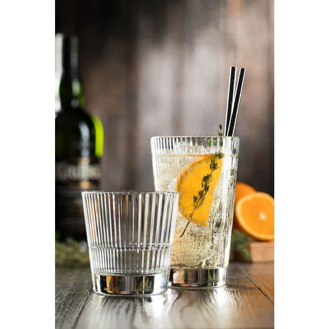 Utopia Diva Stacking Old Fashioned Glasses 260ml (24 pack) - Image 3