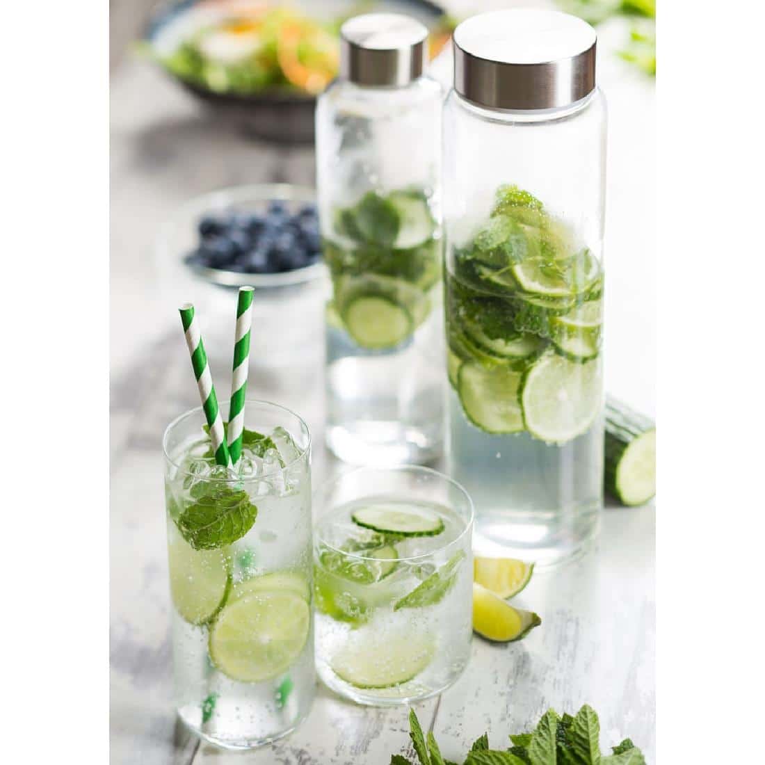 Utopia Finesse Hiball Glasses 450ml (6 pack) - Image 4
