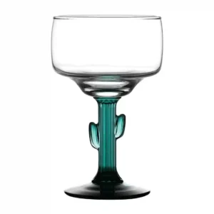 Libbey Cactus Margarita Green Stem Glasses 360ml/12oz (Pack of 12)
