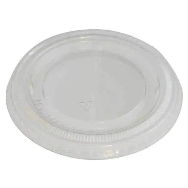 eGreen RPET Flat Lid without Straw Hole 93mm (1000 pack)