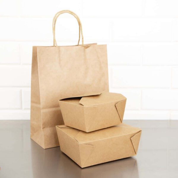 Fiesta Cardboard Takeaway Food Containers 112mm (Pack of 300) - Image 2