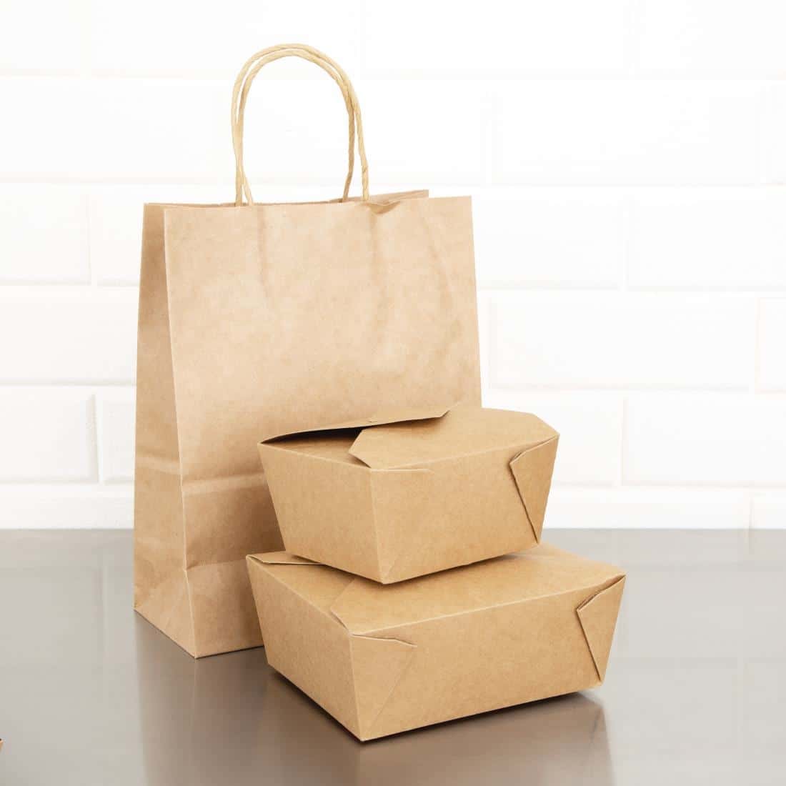 Fiesta Cardboard Takeaway Food Containers 112mm (Pack of 300) - Image 3