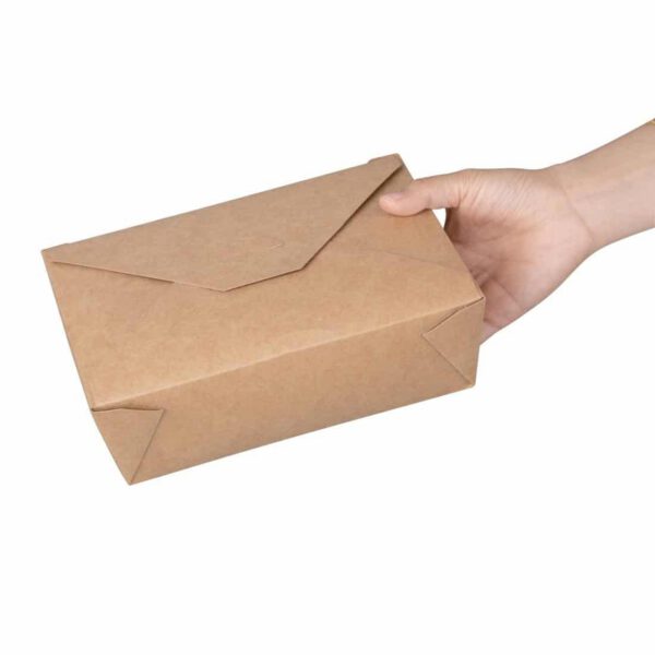 Fiesta Cardboard Takeaway Food Containers 197mm (Pack of 200) - Image 3