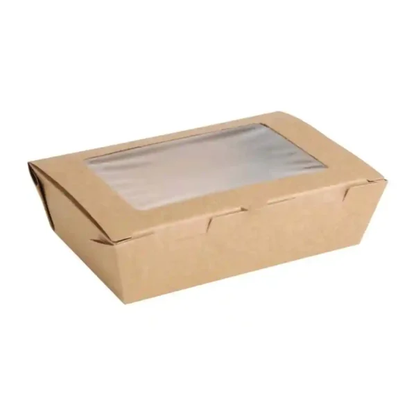 Fiesta Salad Box with PET Window 700ml (Pack of 200) - Image 1