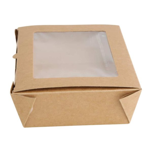 Fiesta Salad Box with PET Window 700ml (Pack of 200) - Image 2