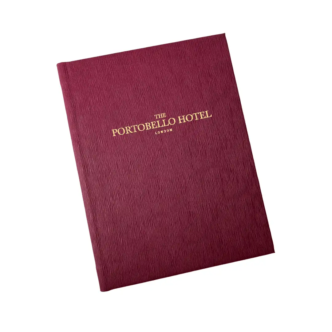 Red Forest Menu Covers