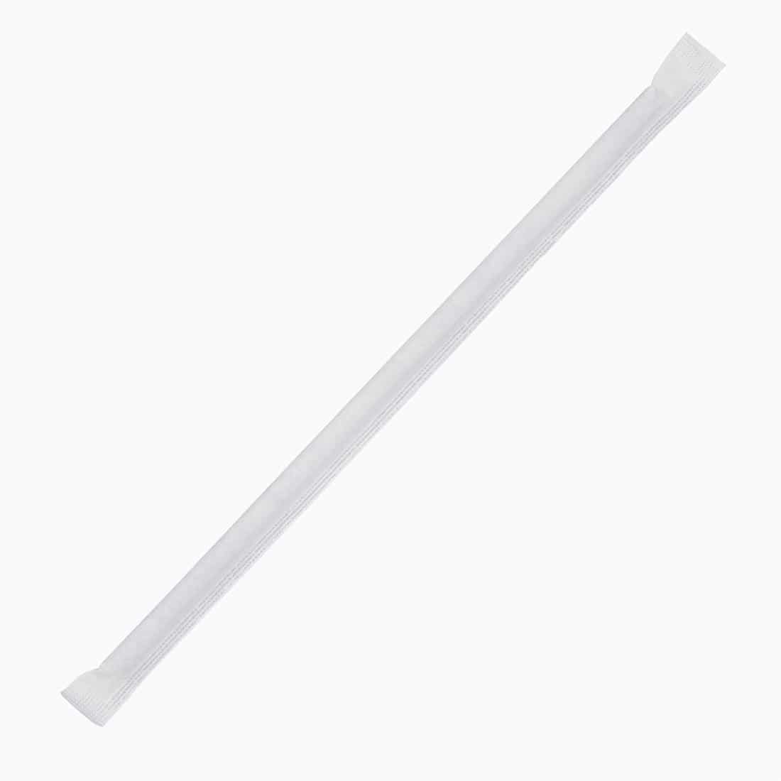 Fiesta Compostable Individually Wrapped Bendy Paper Straws Black (Pack of 250) - Image 6
