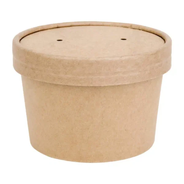 Fiesta Recyclable Soup Containers 230ml/8oz 98mm (Pack of 500) - Image 2