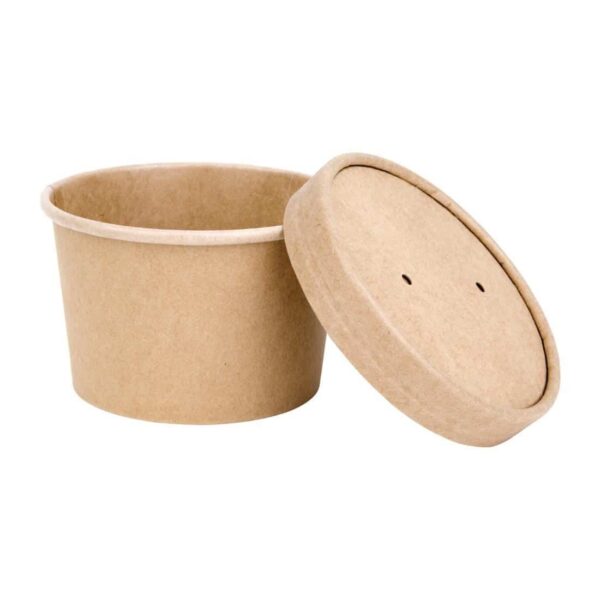Fiesta Recyclable Soup Containers 230ml/8oz 98mm (Pack of 500) - Image 3