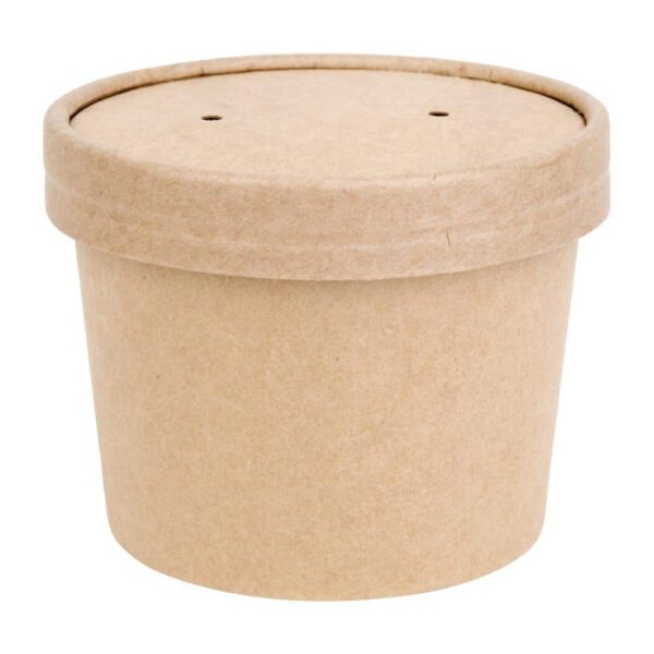 Fiesta Recyclable Soup Containers 340ml/12oz 98mm (Pack of 500) - Image 2