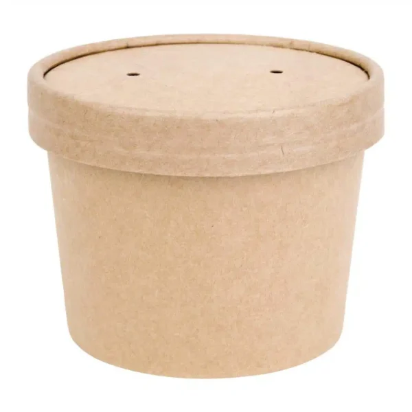Fiesta Recyclable Soup Containers 340ml/12oz 98mm (Pack of 500) - Image 2