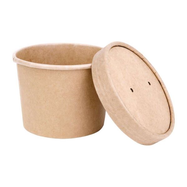 Fiesta Recyclable Soup Containers 340ml/12oz 98mm (Pack of 500) - Image 3