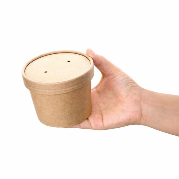 Fiesta Recyclable Soup Containers 340ml/12oz 98mm (Pack of 500) - Image 4