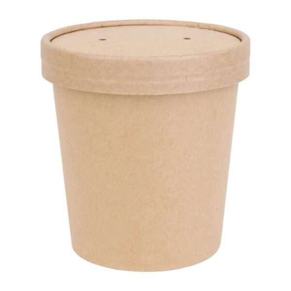 Fiesta Recyclable Soup Containers 455ml/16oz 98mm (Pack of 500) - Image 2