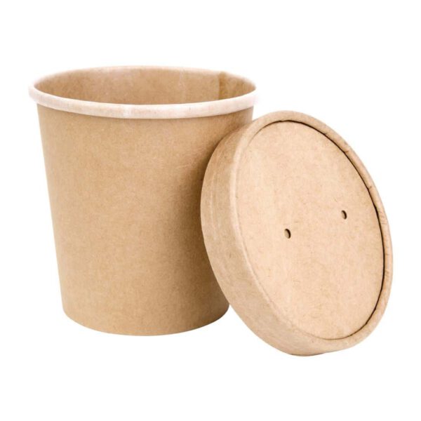 Fiesta Recyclable Soup Containers 455ml/16oz 98mm (Pack of 500) - Image 3