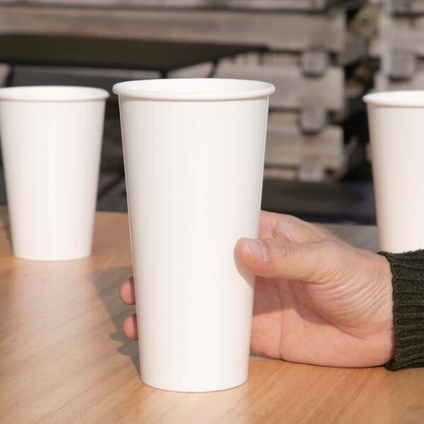 Fiesta Recyclable Cold Paper Cup 22oz 90mm (Pack of 1000) - Image 4