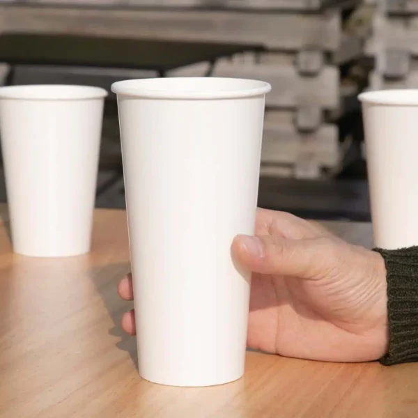Fiesta Recyclable Cold Paper Cup 22oz 90mm (Pack of 1000) - Image 4