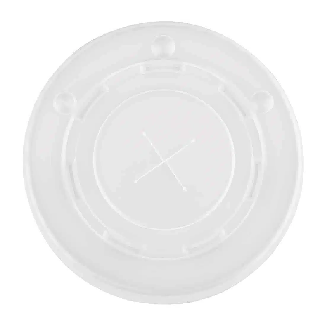Fiesta Recyclable Polystyrene Lids for 12oz Cold Paper Cups 80mm (Pack of 1000) - Image 5