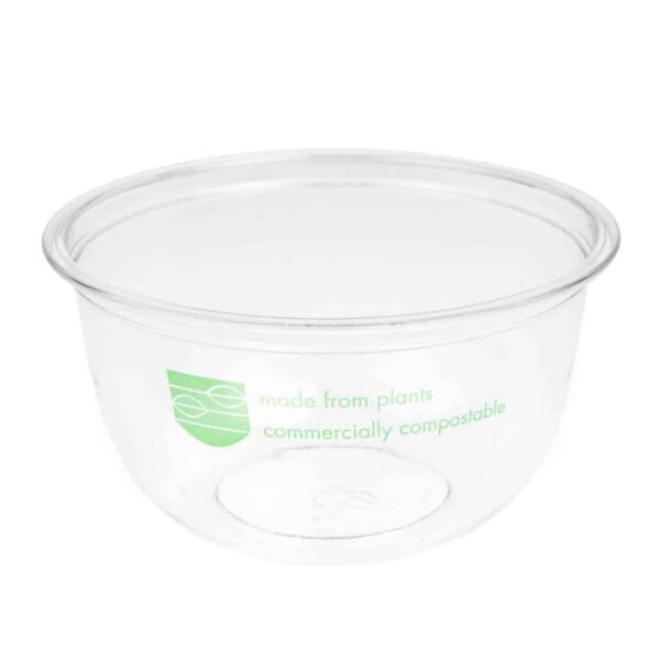 Vegware 96-Series Compostable PLA Deli Pots 8oz (Pack of 1000) - Image 2
