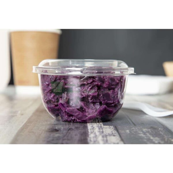 Vegware 96-Series Compostable PLA Deli Pots 8oz (Pack of 1000) - Image 6