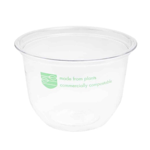 Vegware 96-Series Compostable PLA Deli Pots 10oz (Pack of 1000) - Image 2
