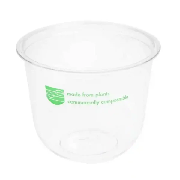 Vegware 96-Series Compostable PLA Deli Pots 12oz (Pack of 1000) - Image 2