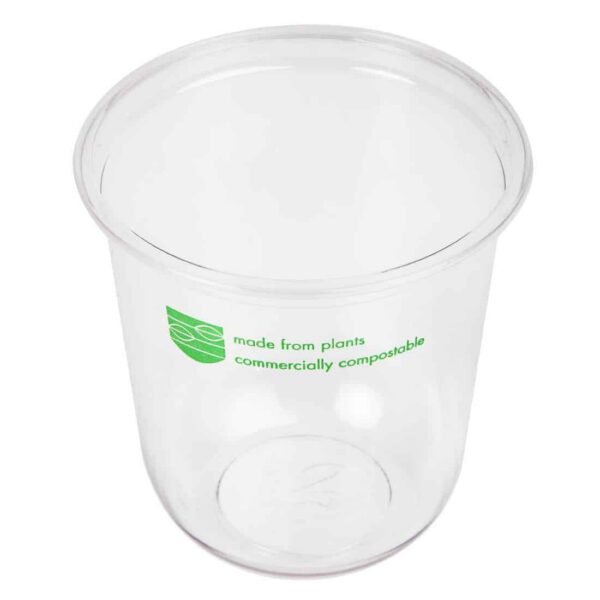Vegware 96-Series Compostable PLA Deli Pots 16oz (Pack of 1000) - Image 2