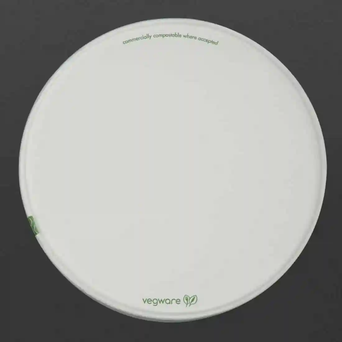 Vegware 185-Series Compostable Bon Appetit Wide PLA-lined Paper Food Bowl Lid (Pack of 300) - Image 6