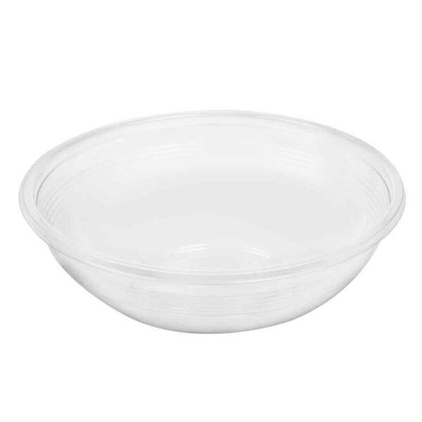 Vegware 185-Series Compostable Bon Appetit Wide PLA Salad Bowls 24oz (Pack of 300) - Image 2