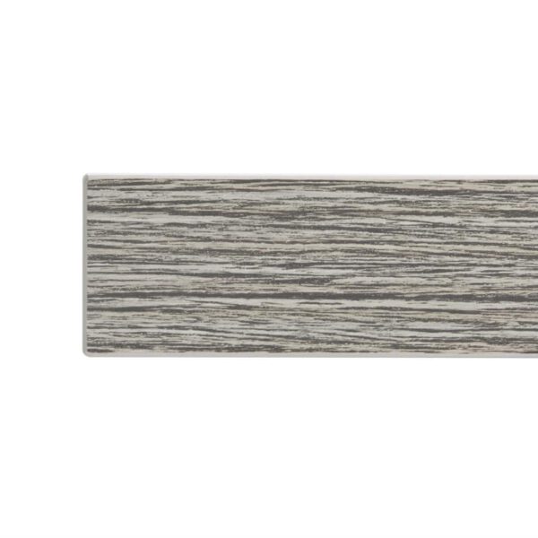 Bolero Pre-Drilled Square Melamine Table Top Ash Grey 600mm - Image 3