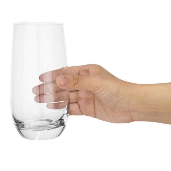 Olympia Rounded Hi Ball Tumblers 490ml (6 pack) - Image 4