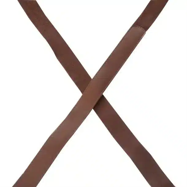 Southside Apron Spare Doghook PU strap Tan (2 pack)