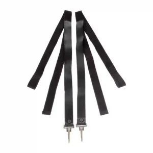 Southside Apron Spare Doghook PU strap Black (2 pack)