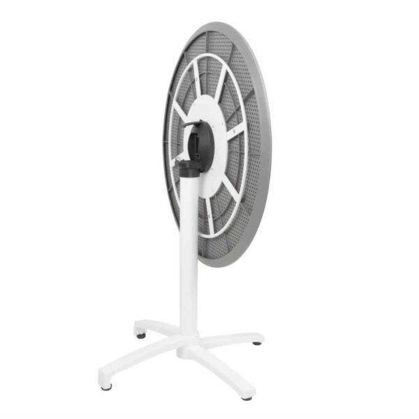 Bolero Folding Polypropylene Table 800mm Dark Grey - Image 2