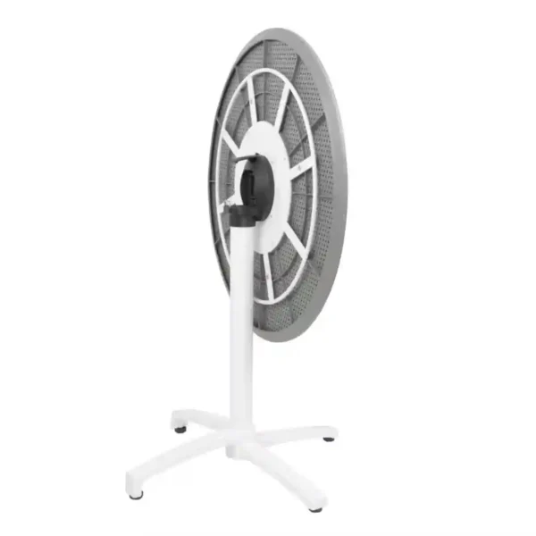 Bolero Folding Polypropylene Table 800mm Dark Grey - Image 2