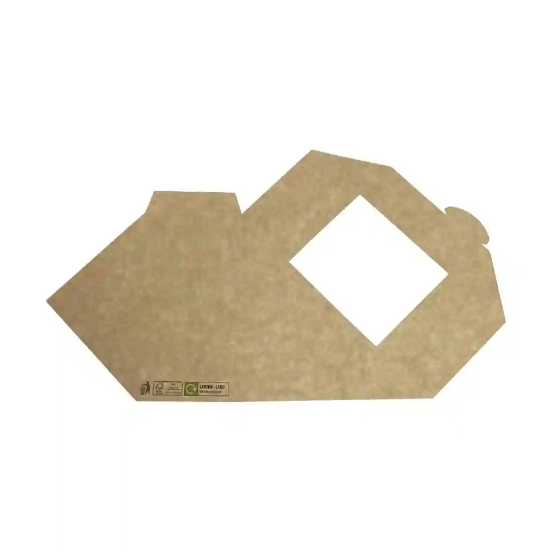 Fiesta Recyclable Standard Sandwich Wedge with PET window 65mm (Pack of 500) - Image 2